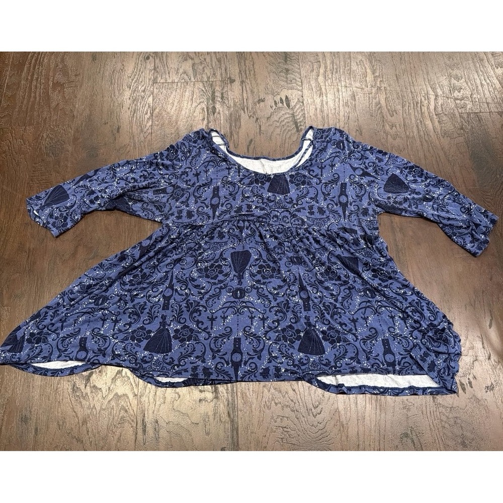 Disney Parks Princess Shirt Blue WDW